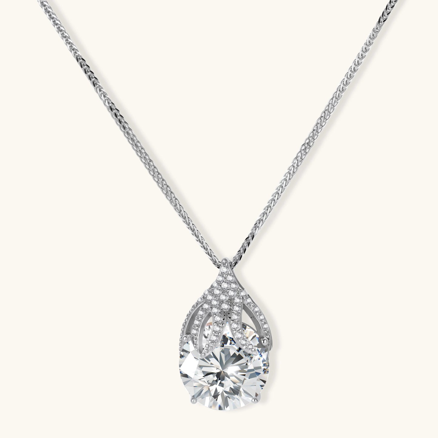 Teardrop Brilliance Necklace
